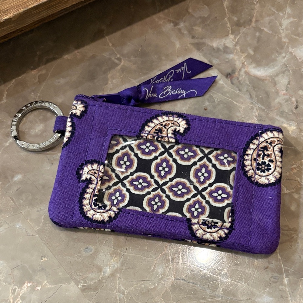 Vera Bradley Paisley ID Holder